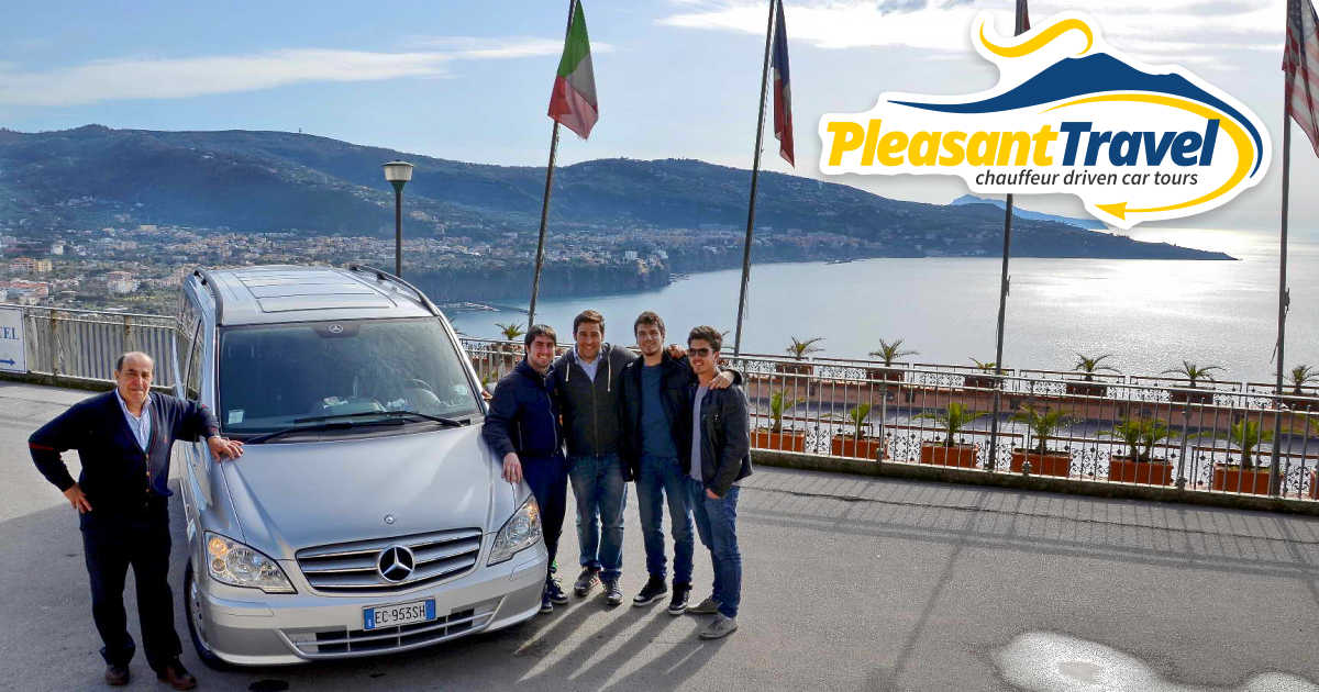Sorrento & Amalfi Coast tours Pleasant Travel Chauffeur driven car to